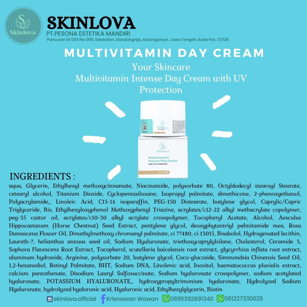 multivitamin day cream skinlova